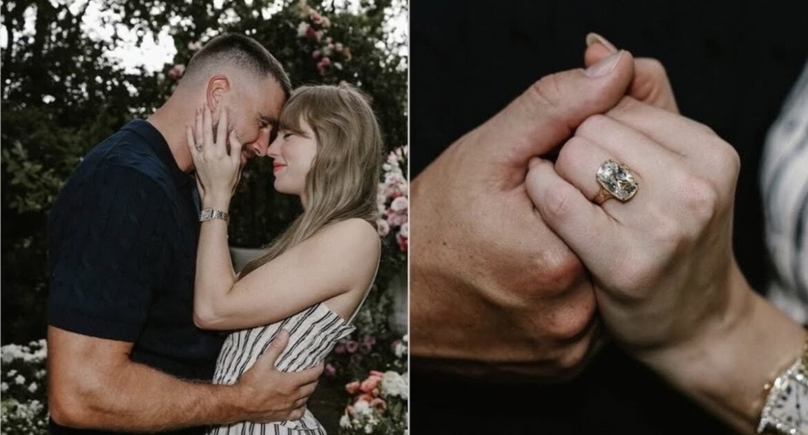 Como é o anel de noivado de Taylor Swift com astro da NFL avaliado em R$ 3 milhões
