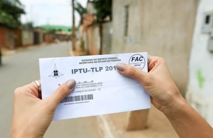 Quarta parcela do IPTU vence nesta semana no DF; veja calendário