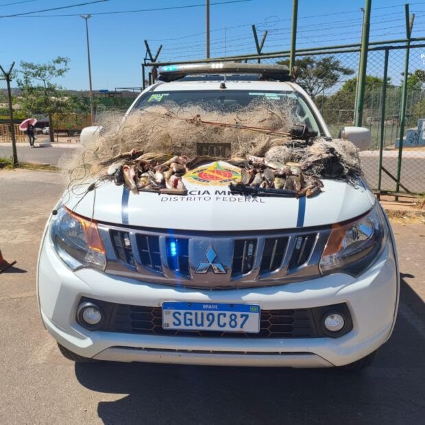 Polícia Ambiental apreende mais de 200 metros de rede de pesca em São Sebastião