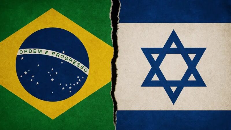 Israel reduz nível diplomático no Brasil após impasse sobre embaixador