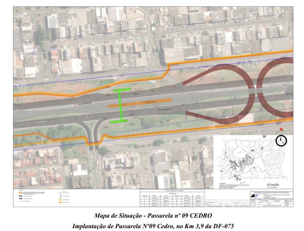 Licitação para construção de passarela na EPNB tem data marcada