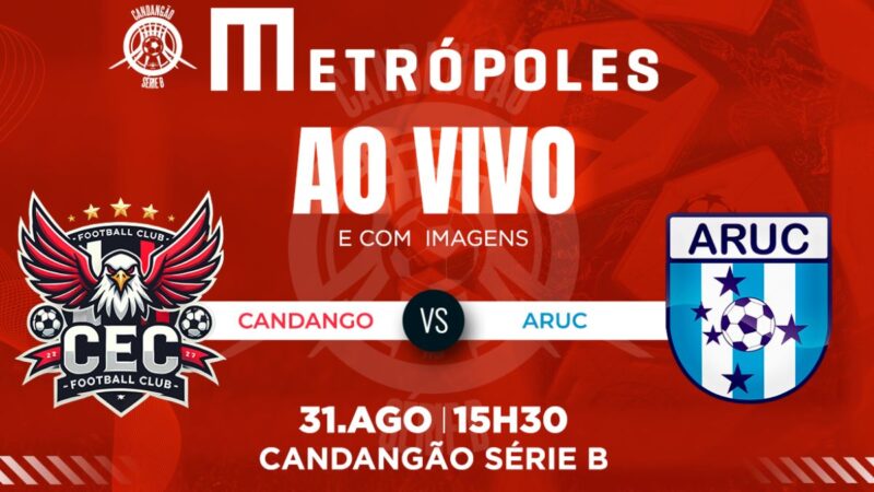 Candangão Série B: Candango x Aruc ao vivo e com imagens
