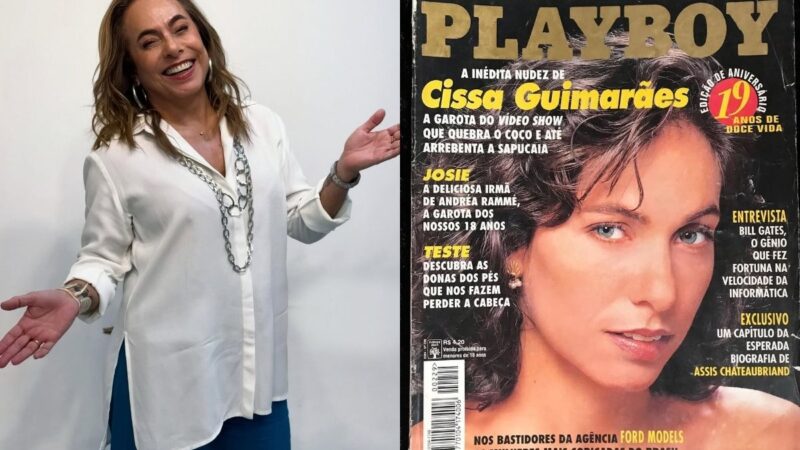Cissa Guimarães revela por que aceitou posar para a Playboy