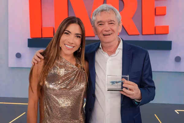 Serginho Groisman polemiza ao dar “invertida” em Patrícia Abravanel