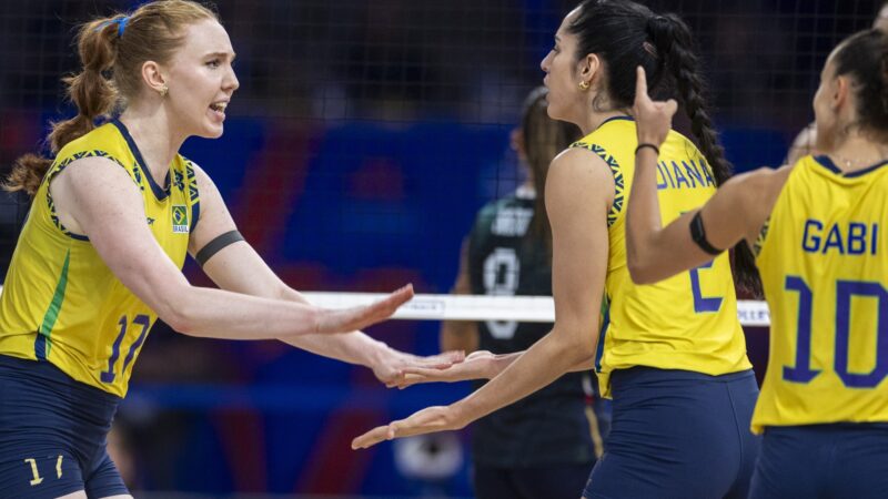 Mundial de Vôlei: Brasil encara República Dominicana pelas oitavas