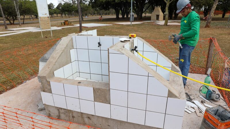 Parque da Cidade ganha novas churrasqueiras e pacote de reformas para comemorar os 47 anos