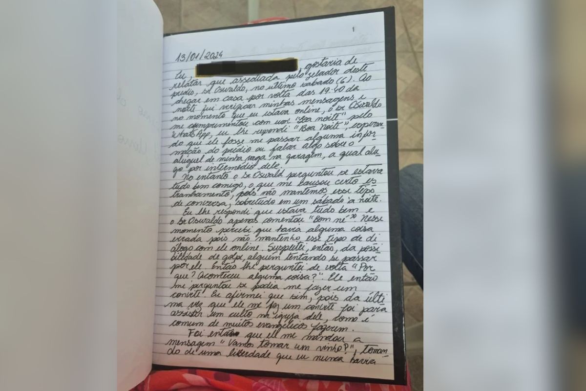 Zelador chamou vítima para vinho antes de agredi-la e incendiar prédio