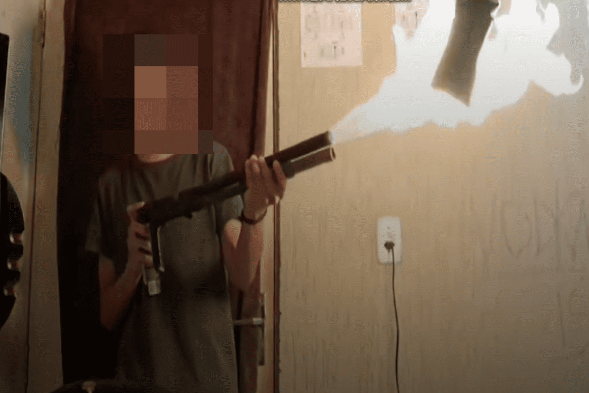 Vídeo: jovem que planejava massacre em escola ameaçou garota de morte