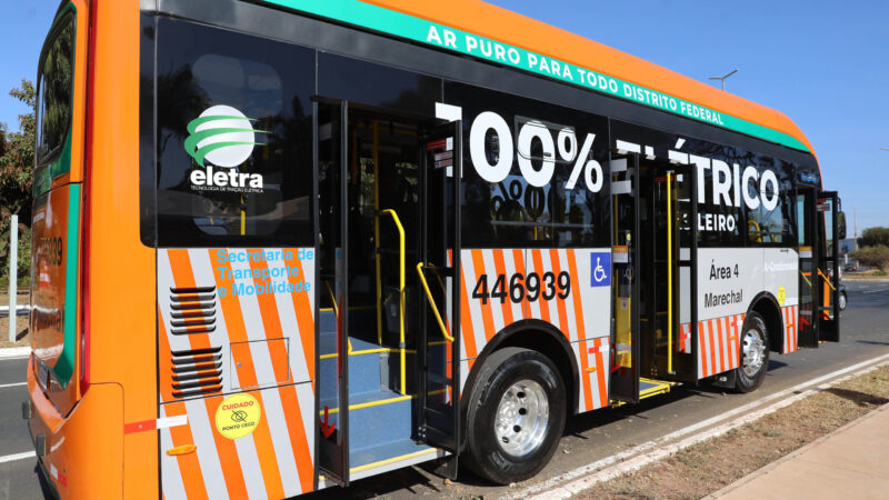 Guará ganha primeiro Zebrinha elétrico do DF para reforçar linhas internas da cidade 