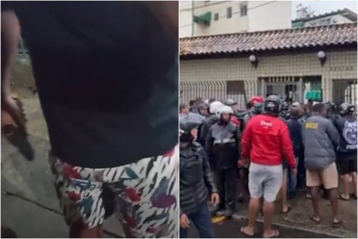 Vídeo: policial penal atira em pé de entregador no Rio de Janeiro