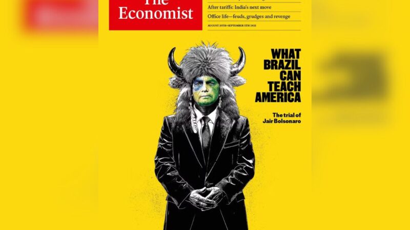 The Economist chama julgamento de Bolsonaro de “lição” para os EUA