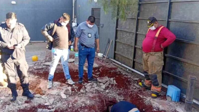Corpo é encontrado esquartejado dentro de tambor na fronteira com o MS