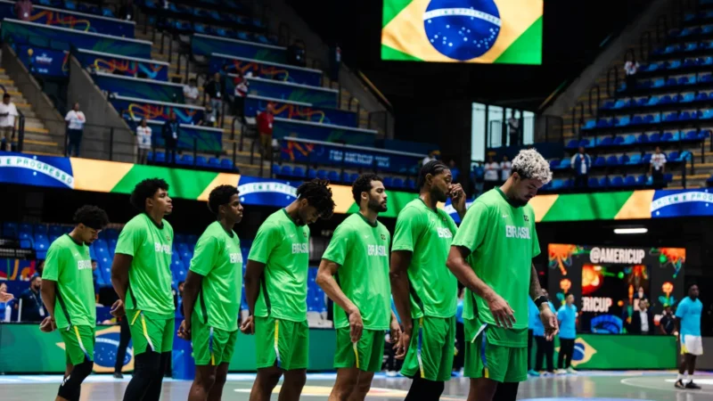Brasil encara os Estados Unidos pela Copa América de Basquete