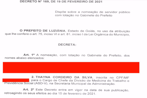 Presa pela PF, filha de traficante trabalha em gabinete de prefeito