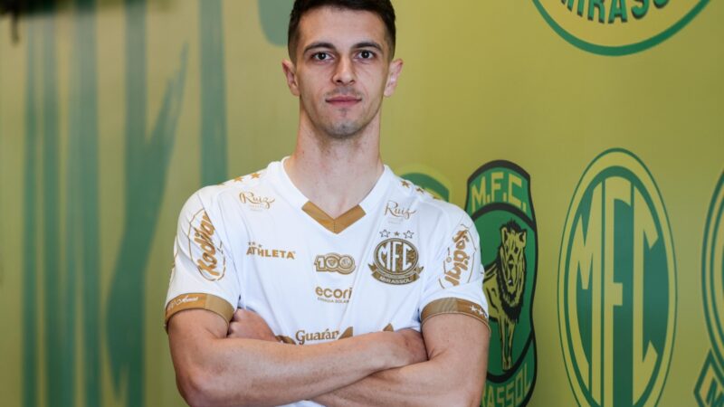 Após quatro anos no Atlético-GO, Shaylon é o novo reforço do Mirassol