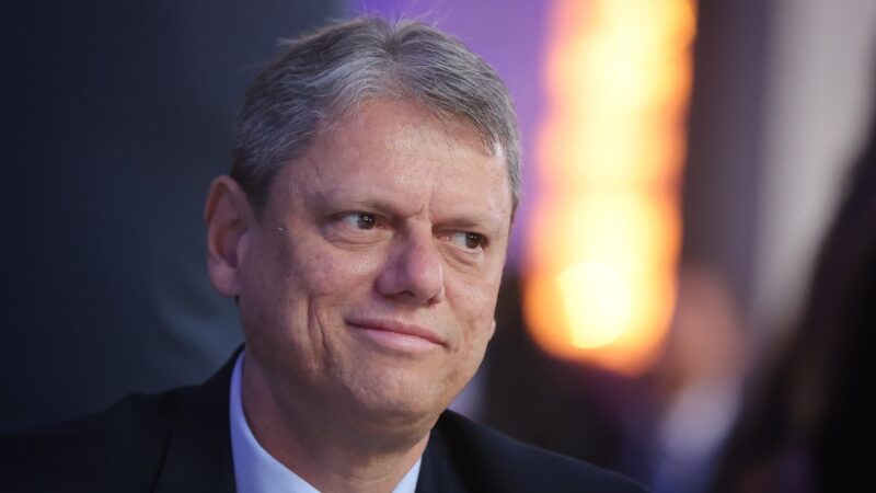 Marcos Pereira tieta Tarcísio sobre candidatura em 2026: “Quem sabe?”