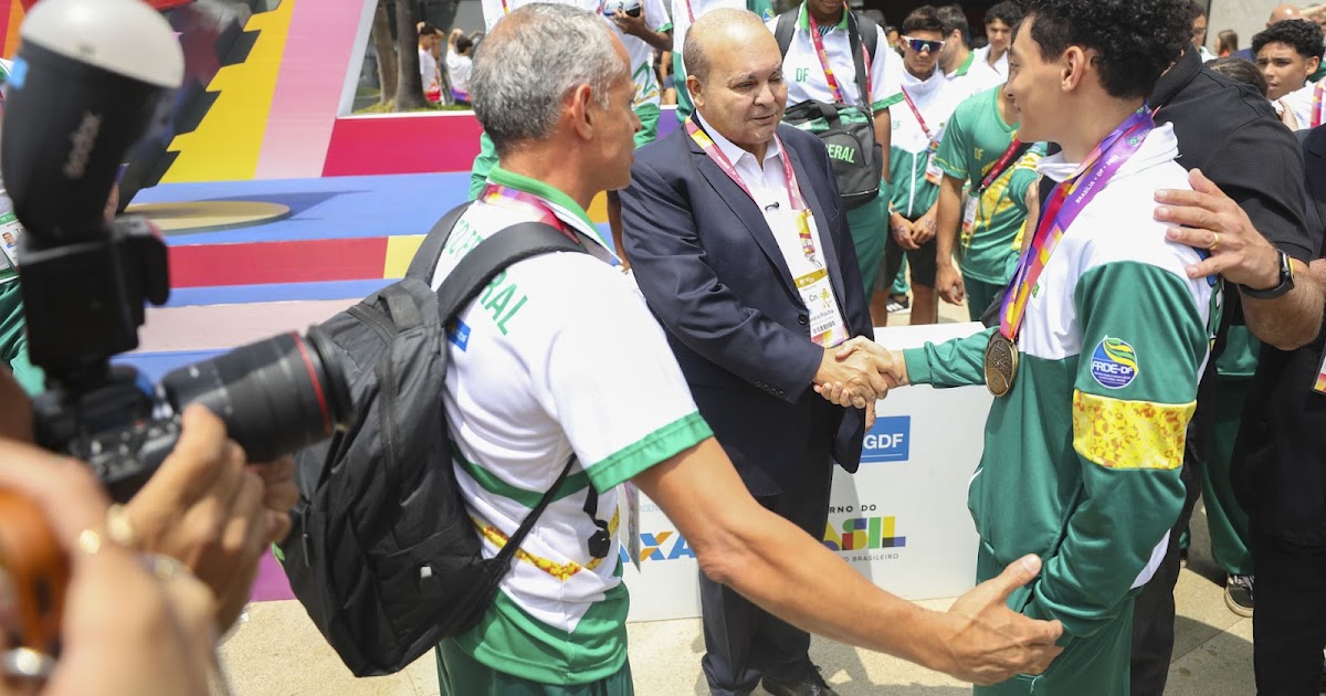 Ibaneis Rocha visita arena dos Jogos da Juventude e destaca infraestrutura de Brasília