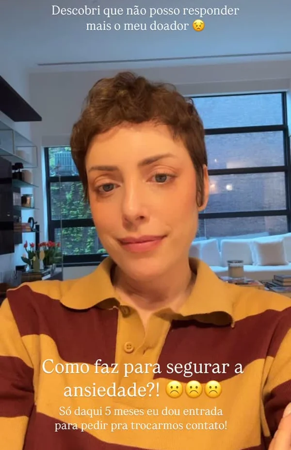 Fabiana Justus conhece pessoa que lhe doou medula óssea: “Emocionante”