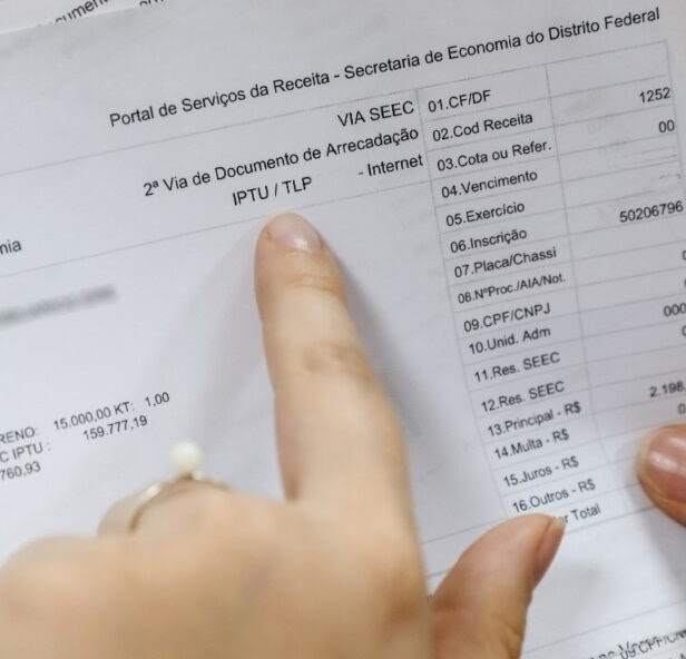 GDF lança novo programa de renegociação para débitos de IPTU, IPVA e TLP