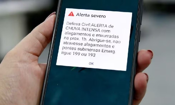 Alerta de Teste da Defesa Civil Chega a Celulares do Centro-Oeste Neste Sábado (27/9)