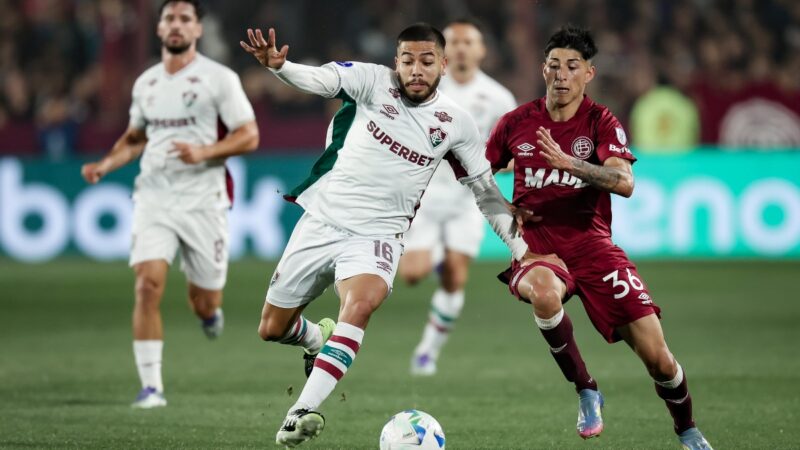 Sul-Americana: Lanús marca no fim e Fluminense perde na Argentina