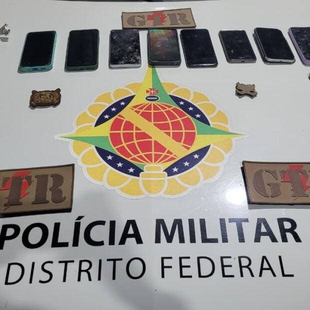 Seis pessoas são presas por furtar celulares durante Festa do Morango em Brazlândia