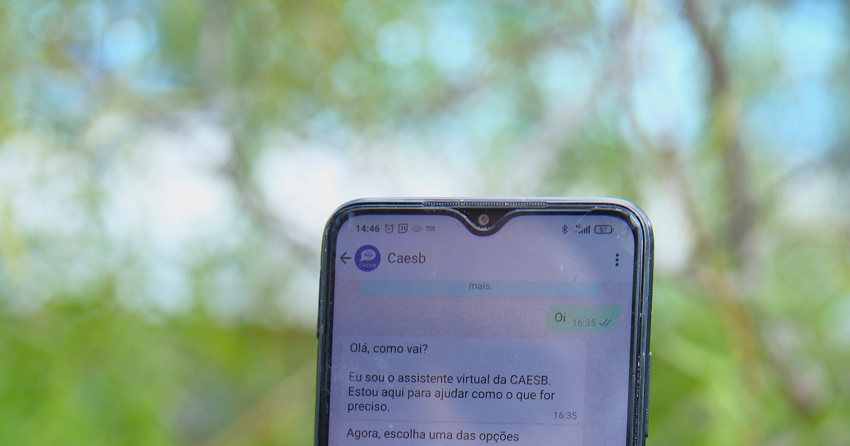 Serviços digitais da Caesb estarão indisponíveis por 24h; Central 115 funcionará normalmente