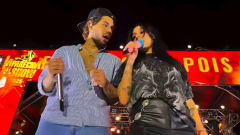 Zé Felipe e Ana Castela cantam juntos em meio a rumores de affair
