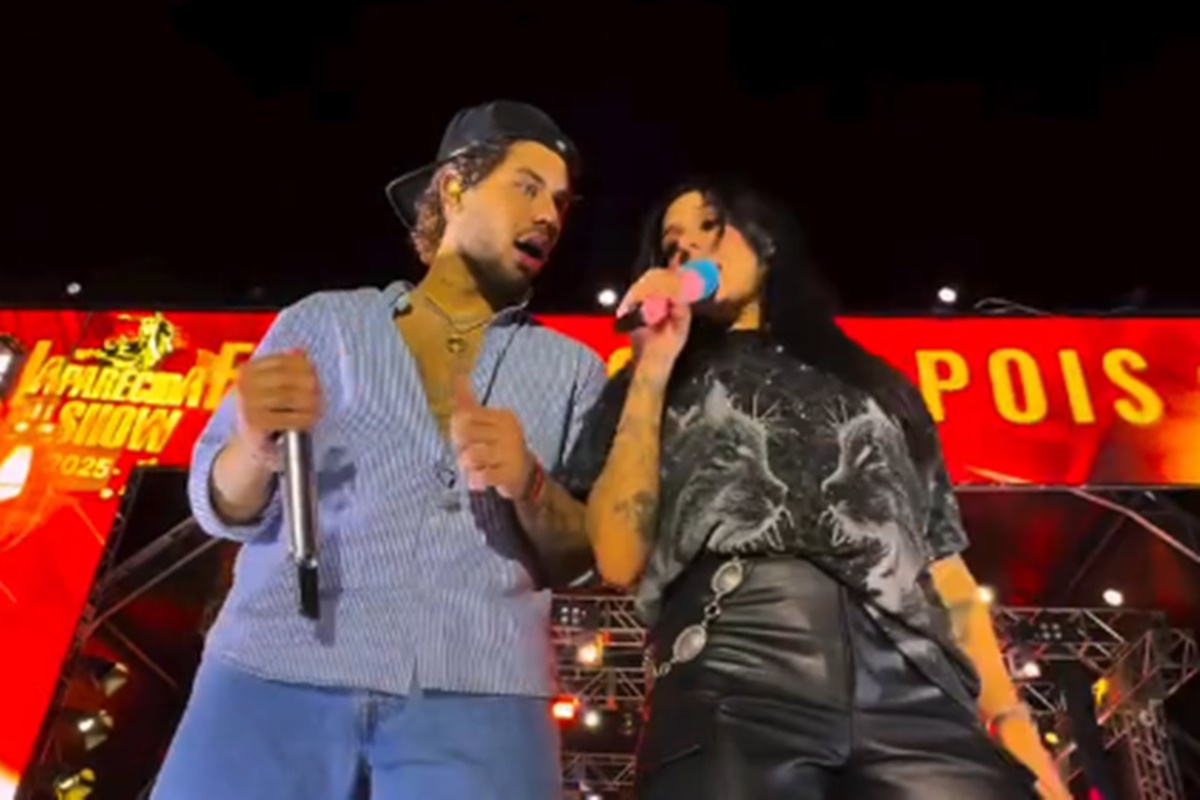 Zé Felipe e Ana Castela cantam juntos em meio a rumores de affair