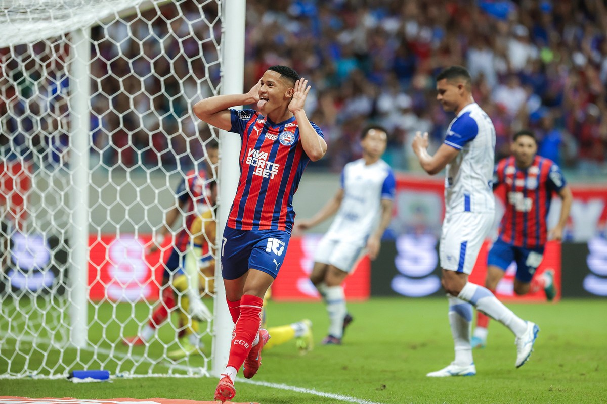 Bahia goleia Confiança e é pentacampeão da Copa do Nordeste