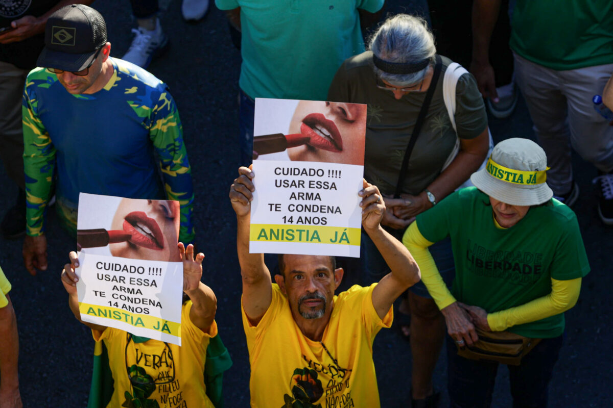 Atlas/Bloomberg: 57,3% são contra anistia “ampla, geral e irrestrita”