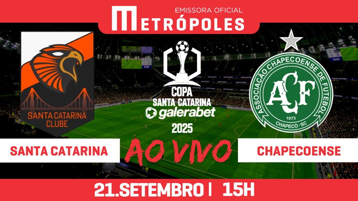Veja Santa Catarina e Chapecoense pela Copa Santa Catarina