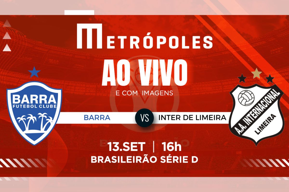 Série D: assista ao vivo e com imagens Barra-SC x Inter de Limeira-SP