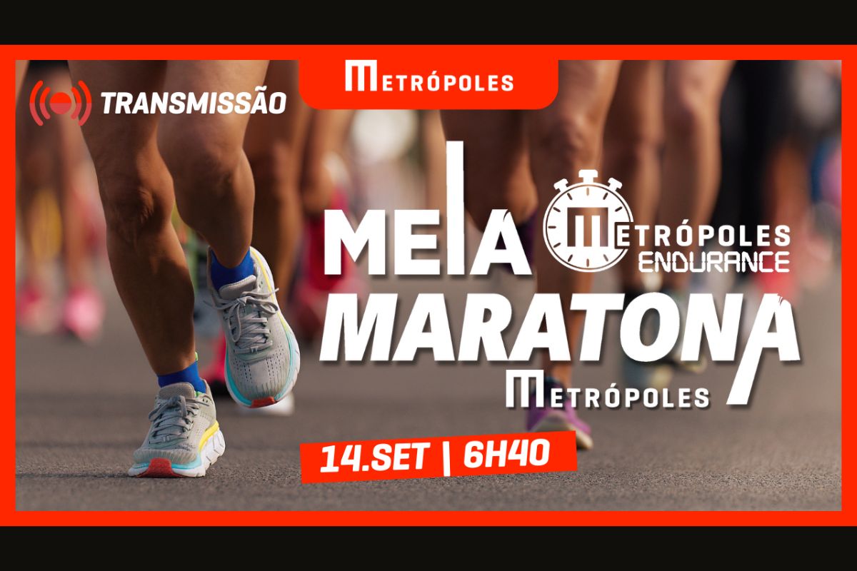 Acompanhe ao vivo a Meia Maratona Metrópoles
