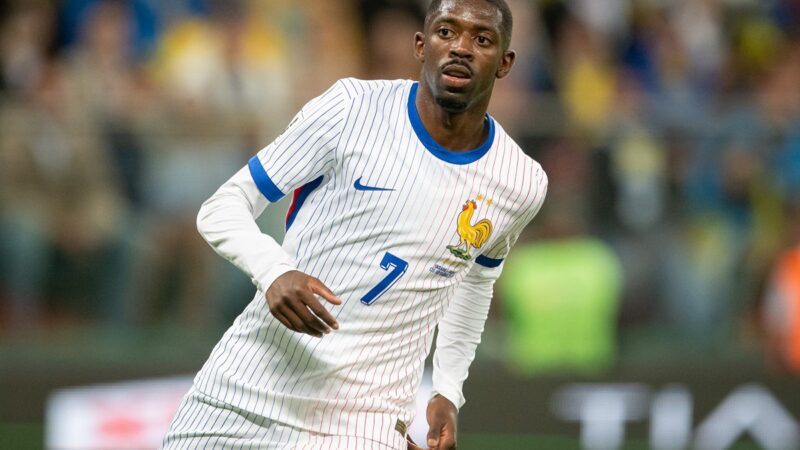 PSG se irrita com a seleção francesa após lesão de Dembélé, diz jornal
