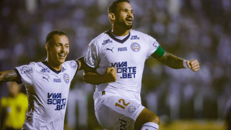 Copa do Nordeste: Bahia goleia Confiança e abre vantagem na final