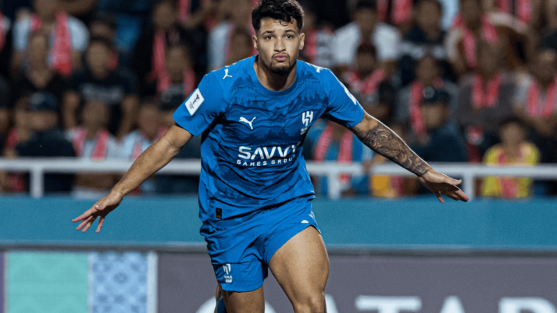 Com gol de Marcos Leonardo, Al Hilal vence na Champions League da Ásia