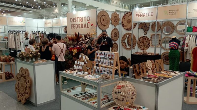 Artesanato do DF participa da Fenacce 2025 em Fortaleza