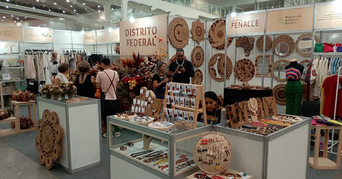 Artesanato do DF participa da Fenacce 2025 em Fortaleza