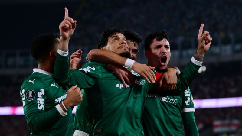 Palmeiras vence River e abre vantagem nas quartas da Libertadores