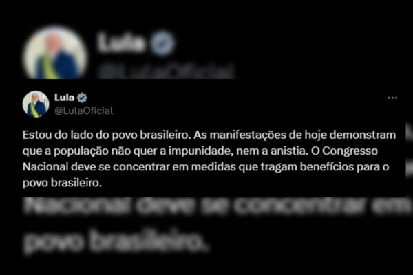 Lula diz que manifestações pelo Brasil são recado ao Congresso