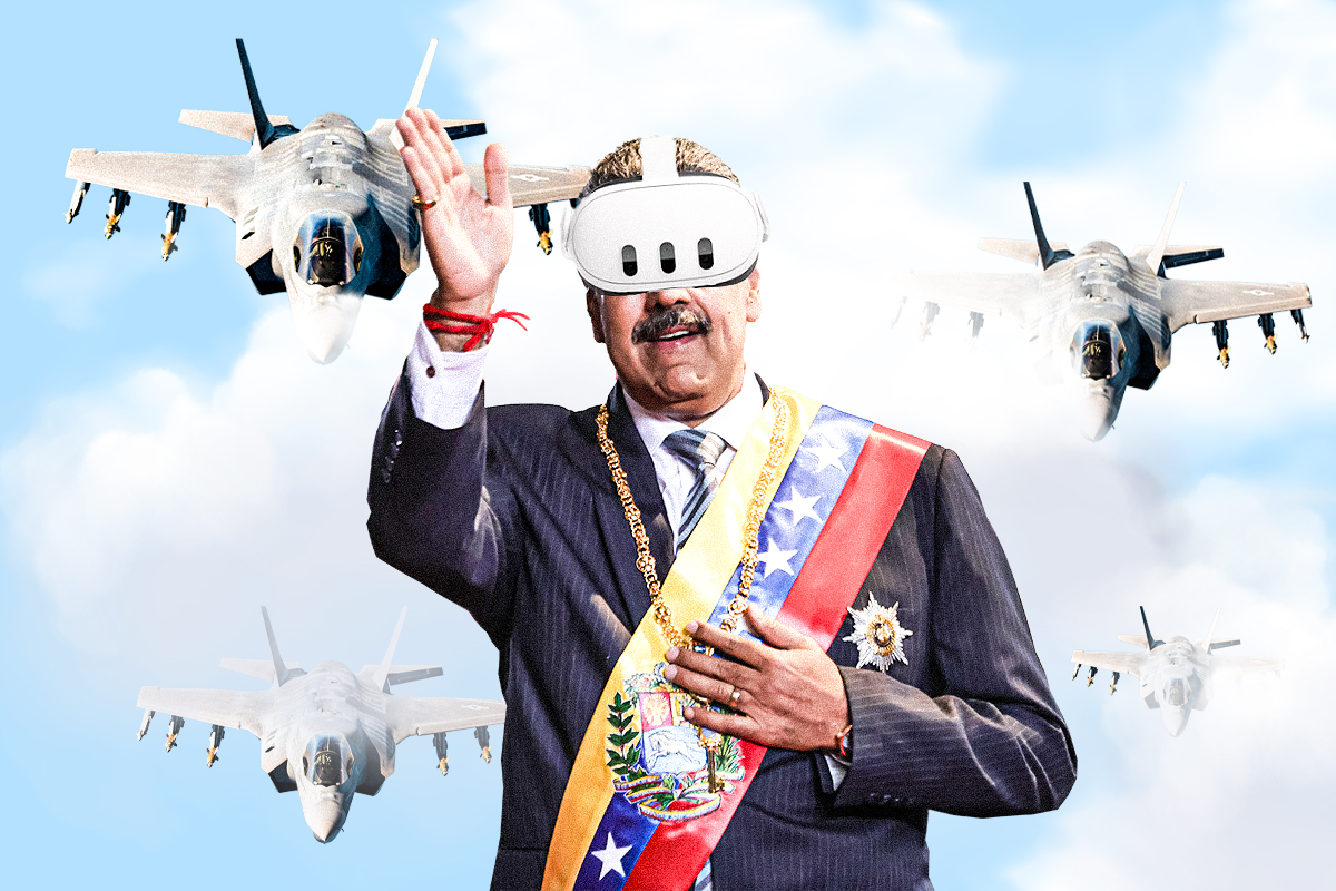 Maduro usa realidade virtual em treino militar contra ameaças dos EUA