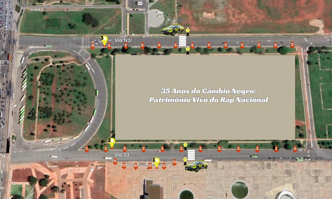 Eventos no DF alteram o trânsito neste fim de semana: confira os locais
