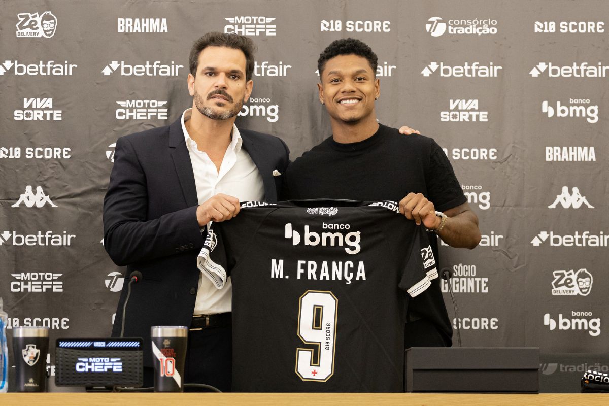 Vídeo: novos reforços do Vasco são apresentados pelo clube