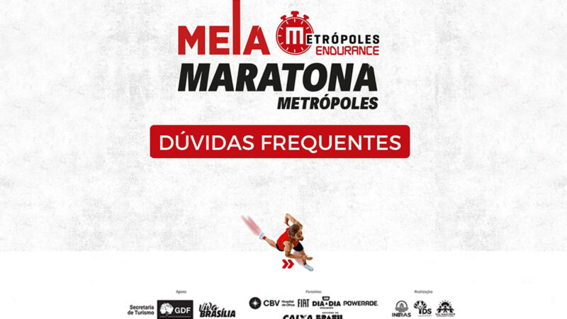 Meia Maratona Metrópoles: tire todas as dúvidas antes das disputas