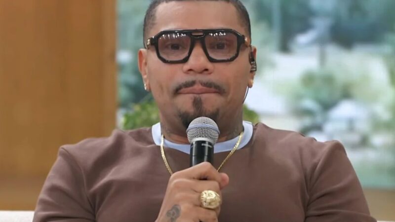 Naldo Benny celebra fama de mentiroso após climão com Patrícia Poeta