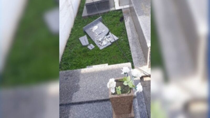 Furtos e vandalismo em lápides se repetem e revoltam moradores em SC
