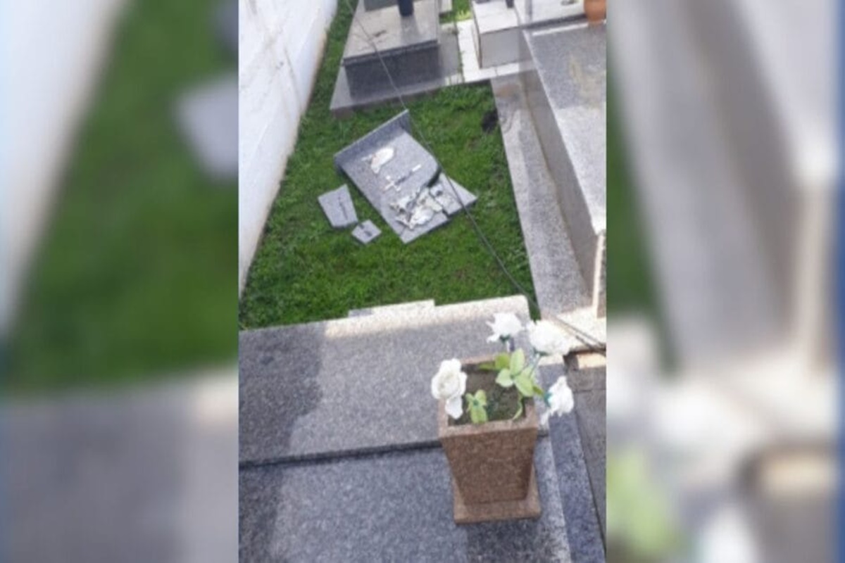 Furtos e vandalismo em lápides se repetem e revoltam moradores em SC