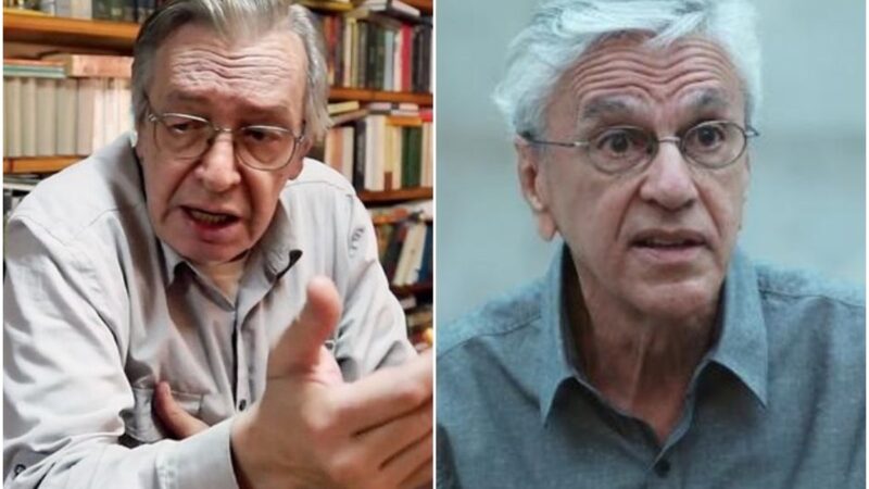 Caetano Veloso quer parte da herança de Olavo de Carvalho. Entenda