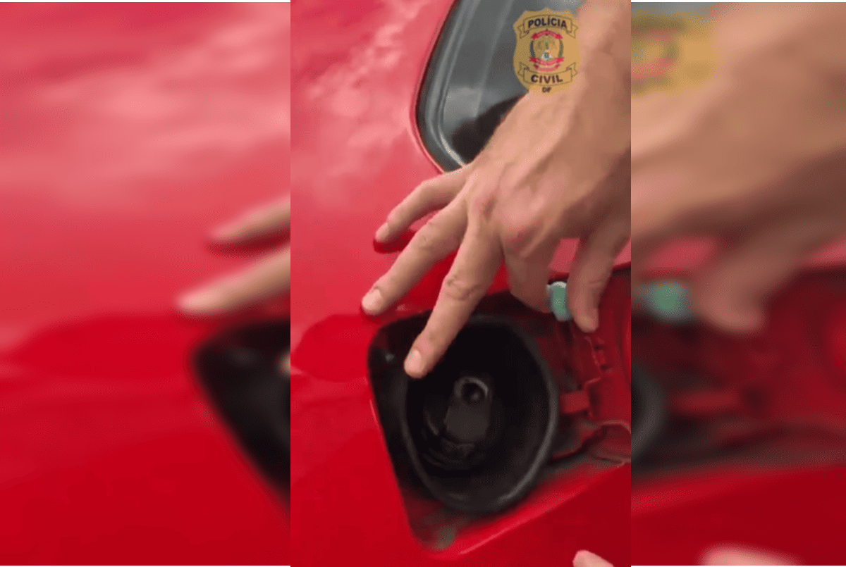 Carro turbinado: traficante escondia cocaína em tanque de combustível